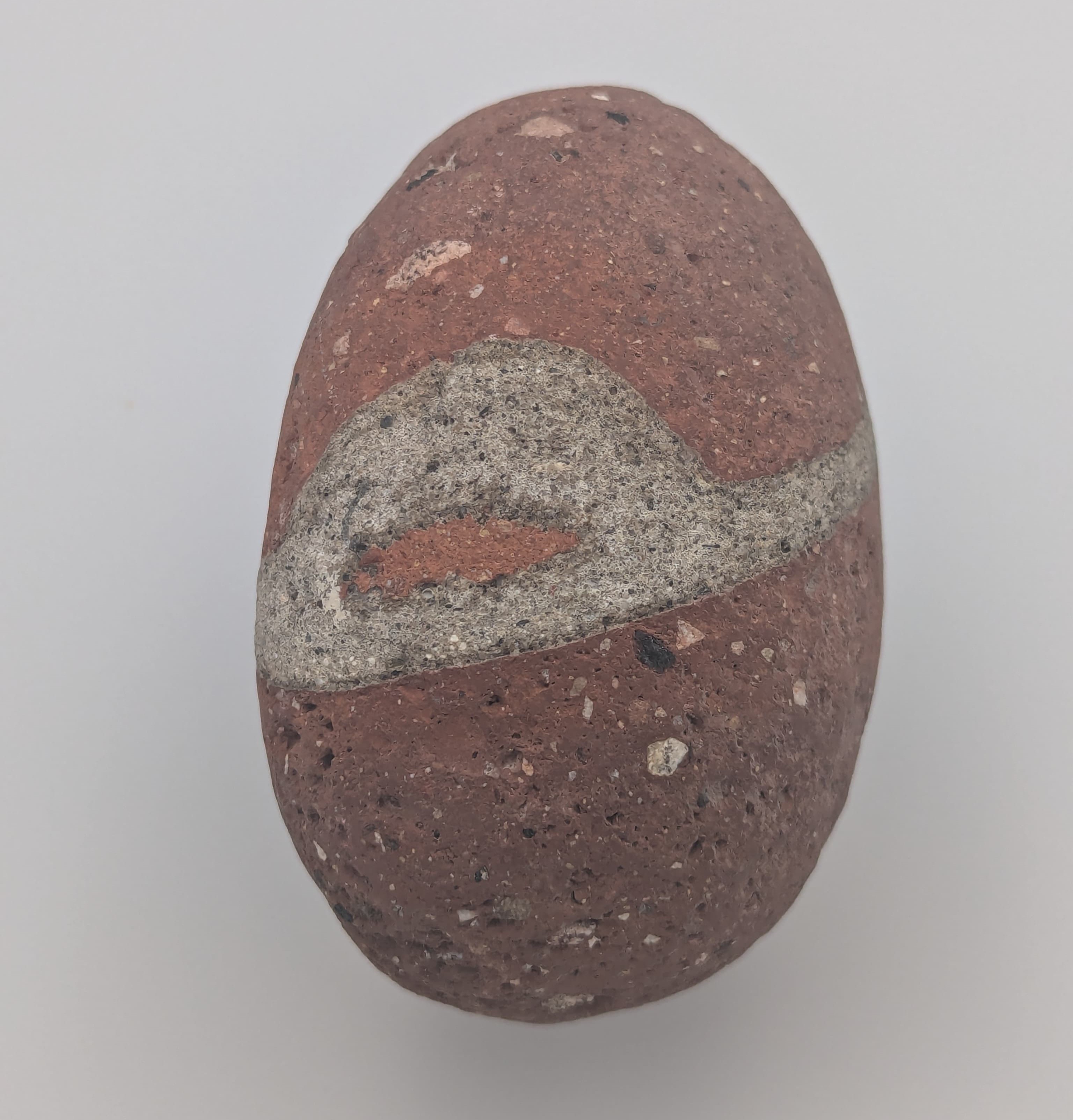 End view of the sea brick