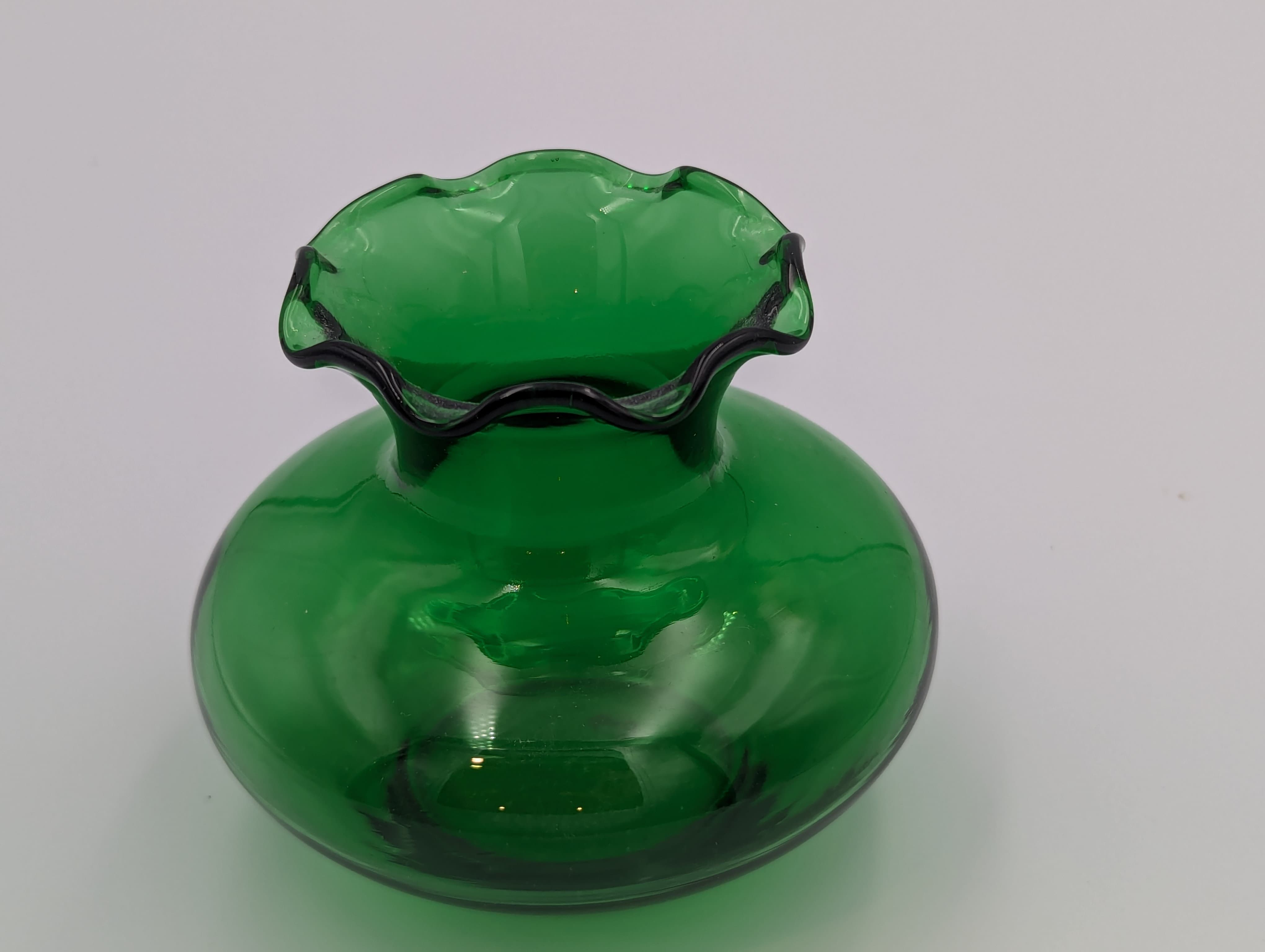 Small Green Vase