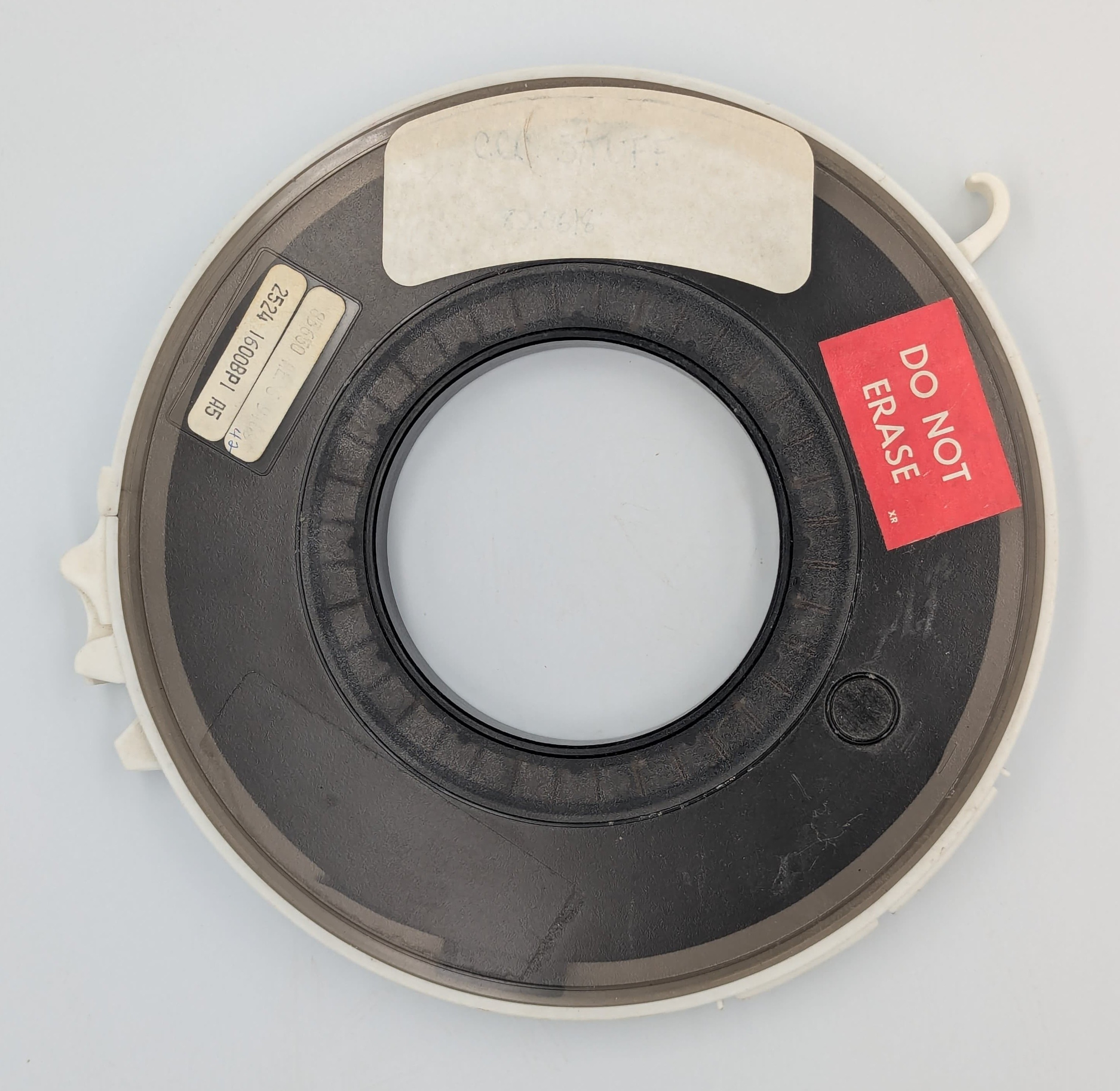 This is a smaller 1200 foot magnetic tape reel.